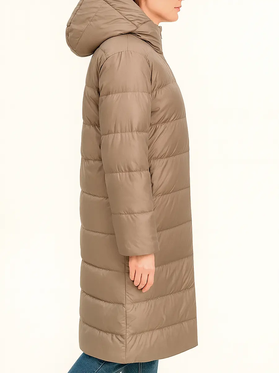 Пуховик стеганый