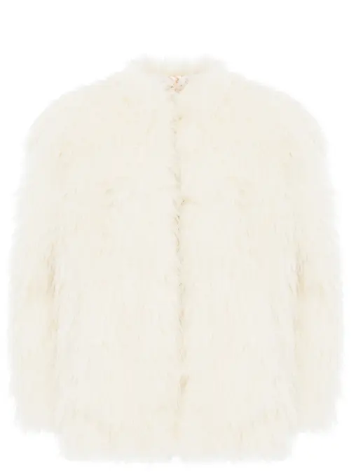 Шуба из натуральной шерсти AMMONIT