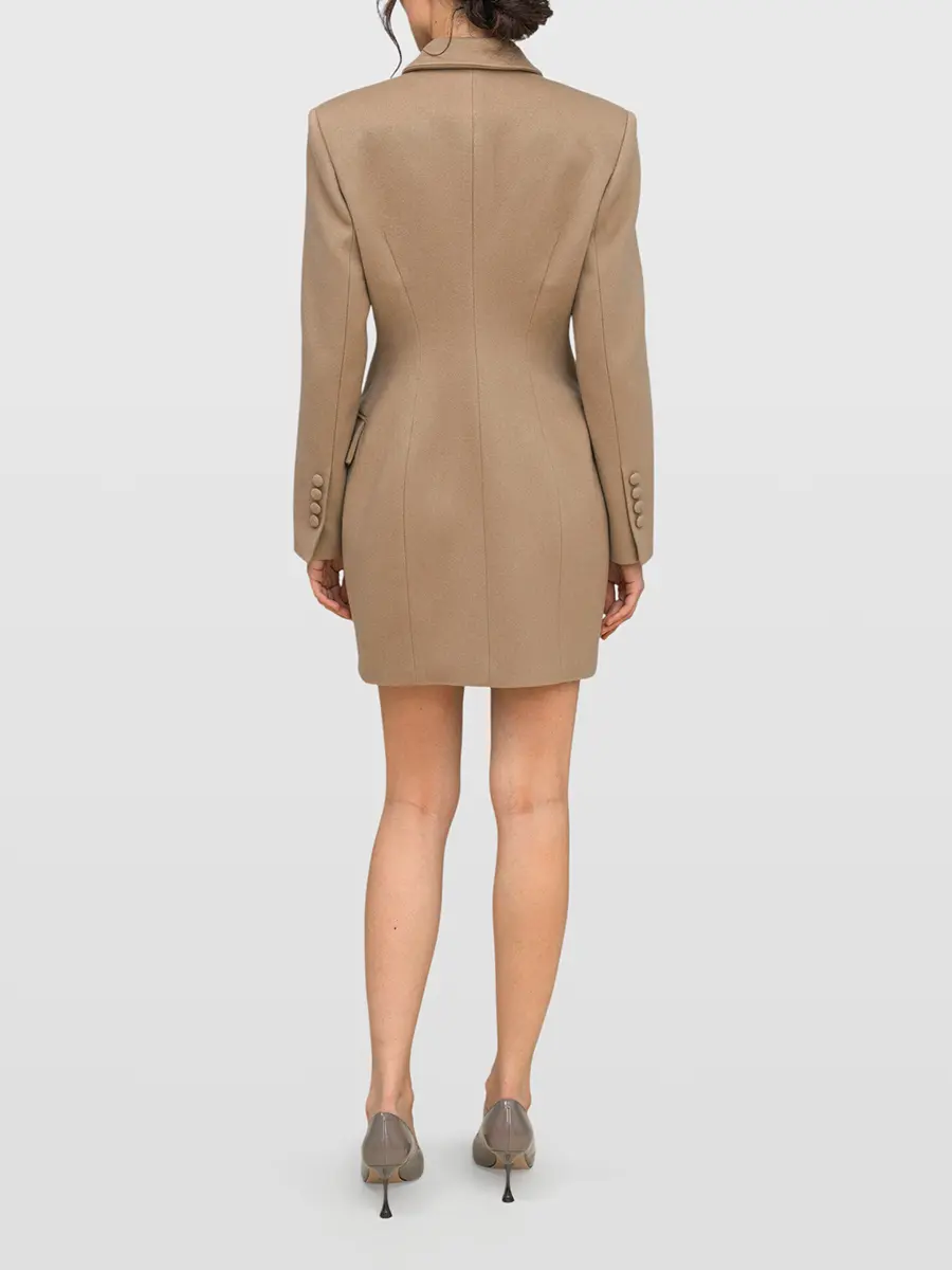 Платье-жакет кашемировое