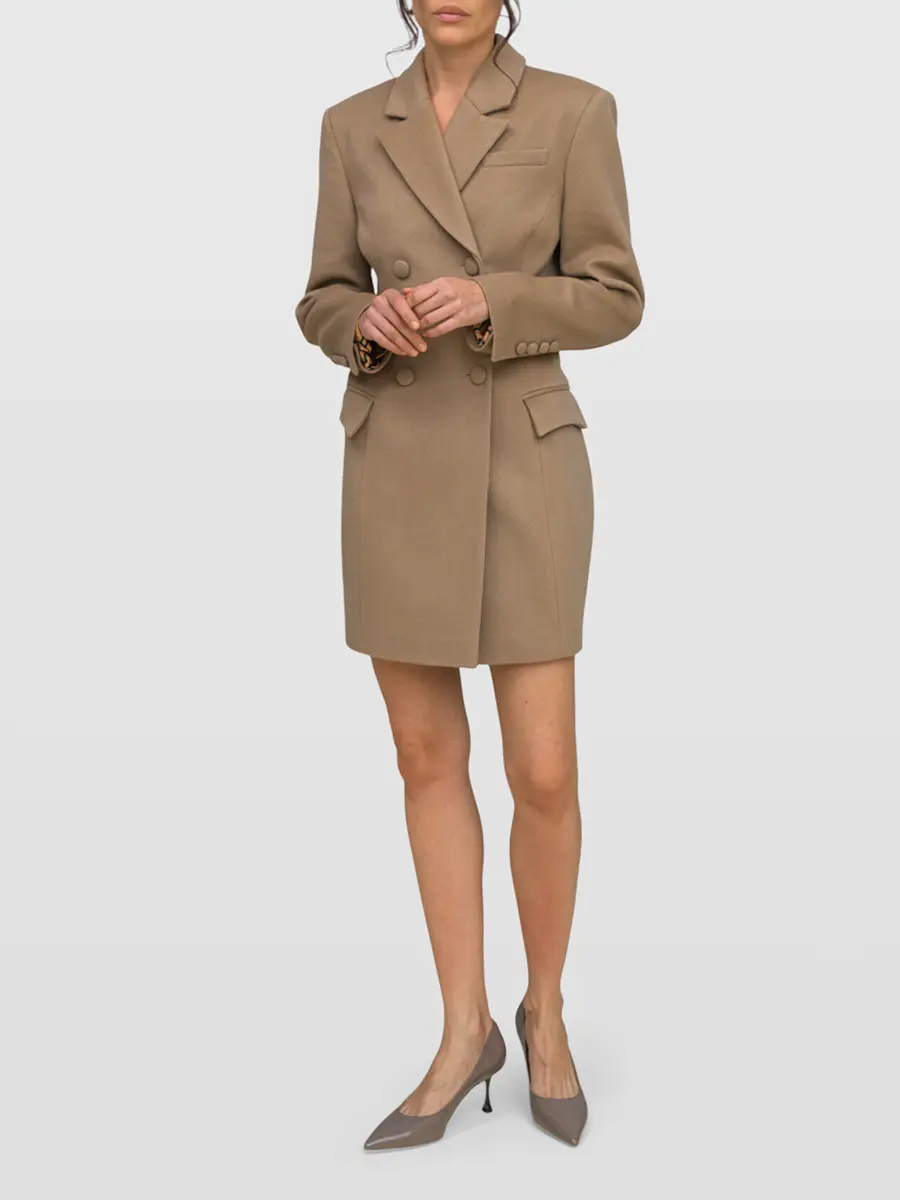 Платье-жакет кашемировое