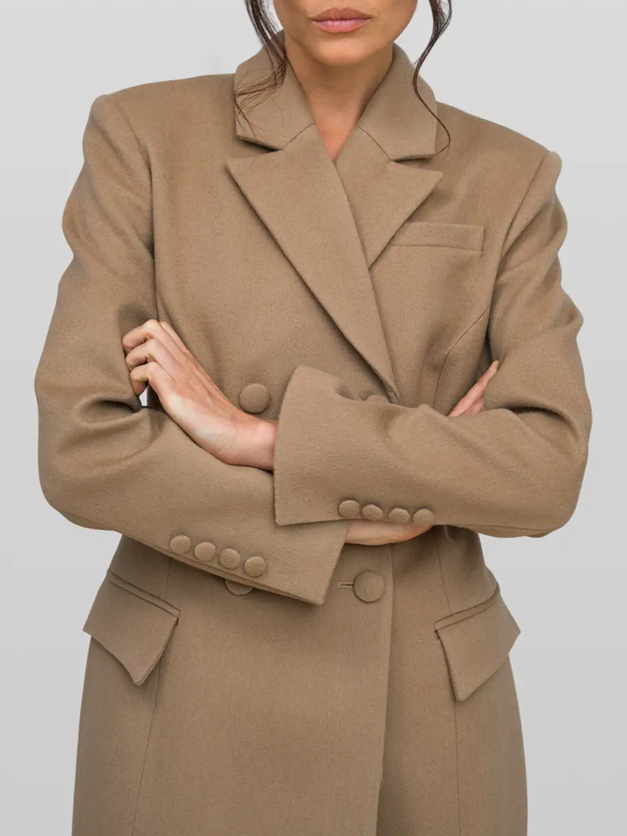 Платье-жакет кашемировое