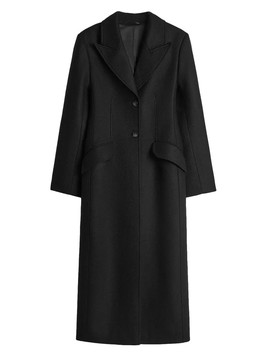 Пальто шерстяное