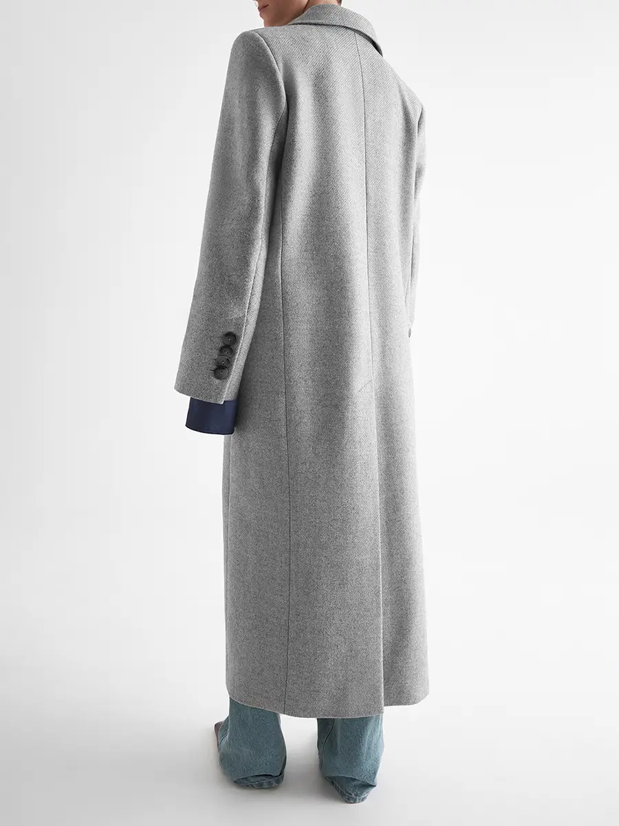 Пальто шерстяное