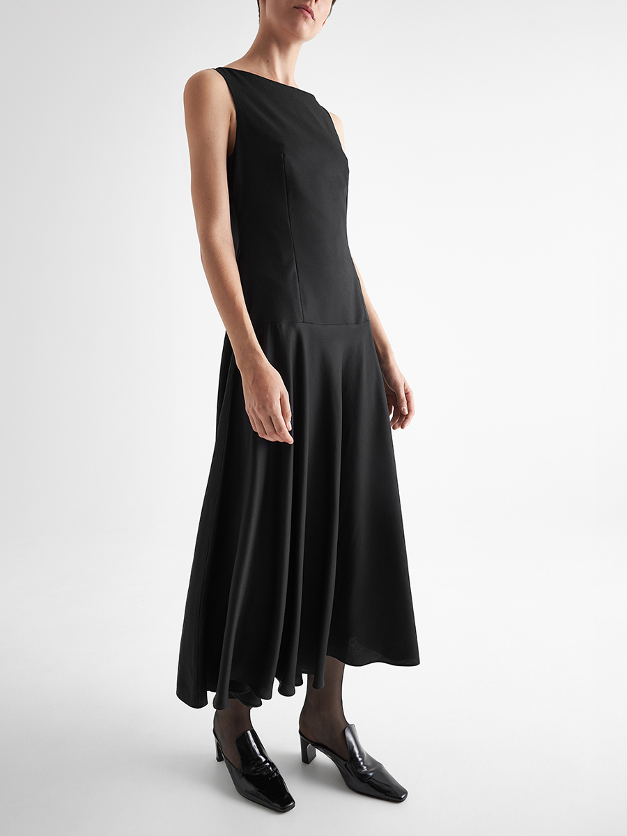 Платье из вискозы