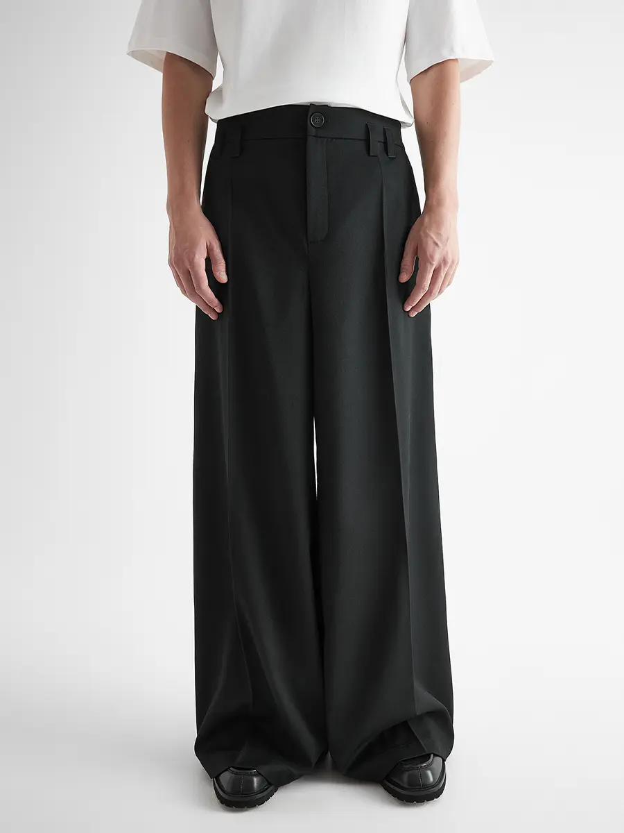 Брюки шерстяные