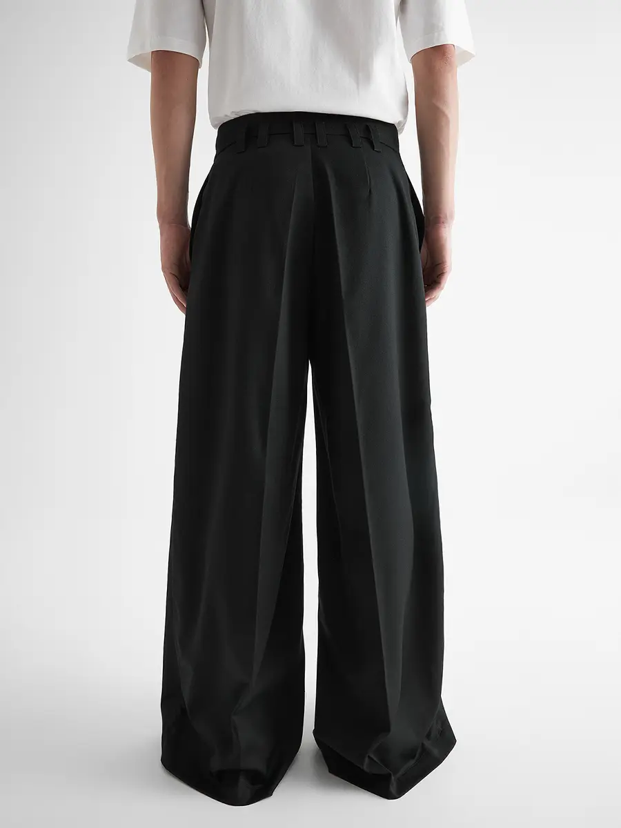 Брюки шерстяные