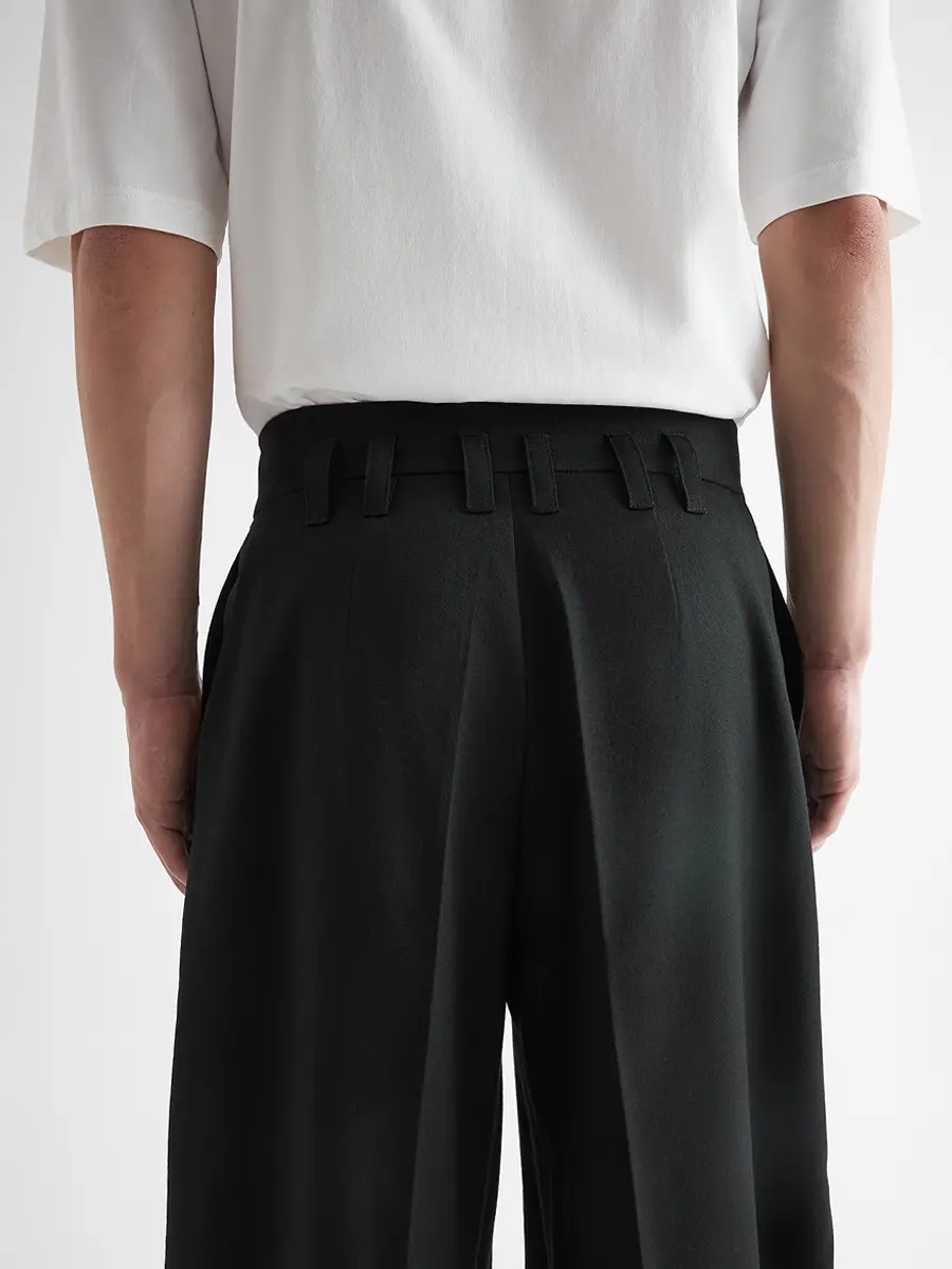 Брюки шерстяные