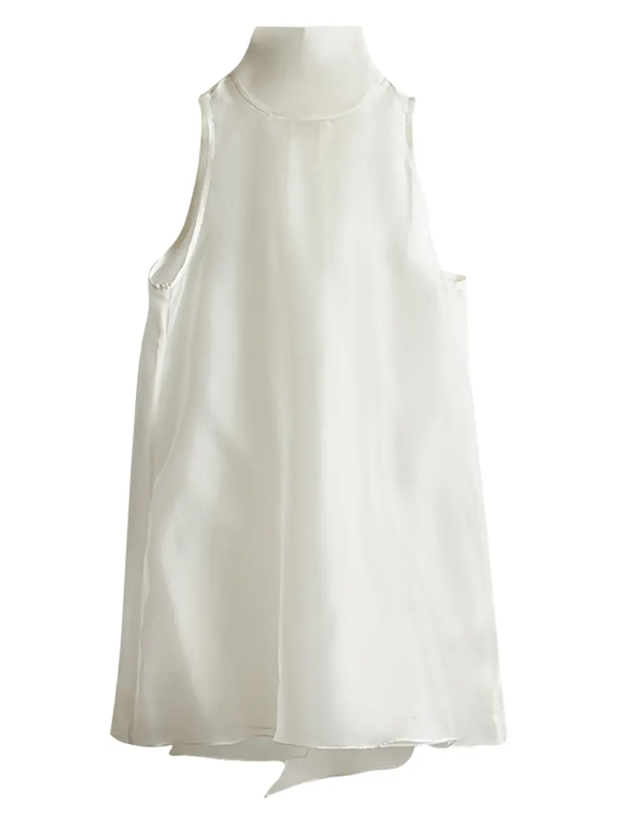 Блуза из шелка и хлопка