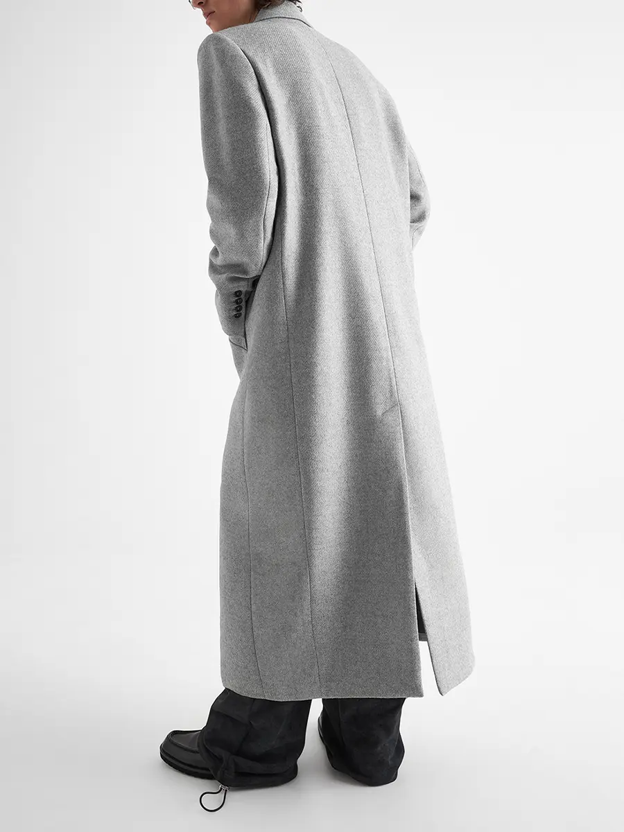 Пальто шерстяное