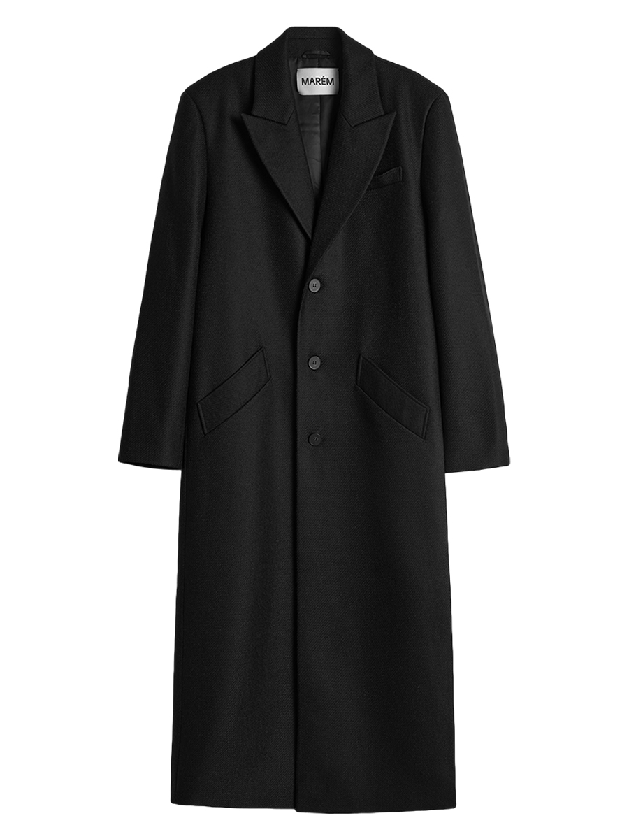 Пальто шерстяное