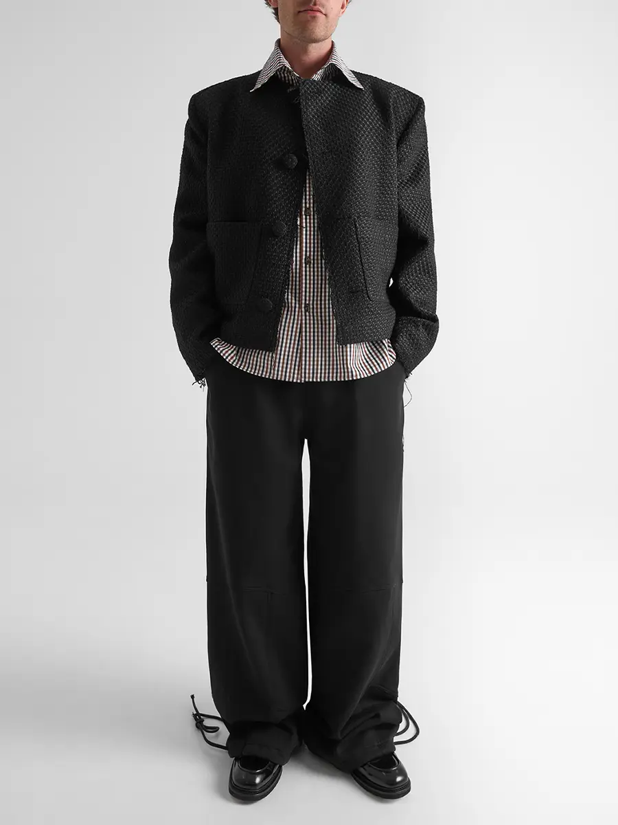 Брюки однотонные