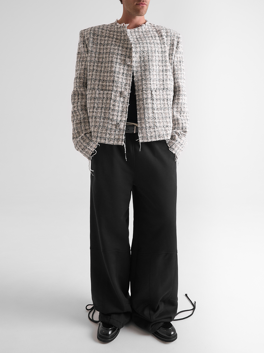 Брюки однотонные