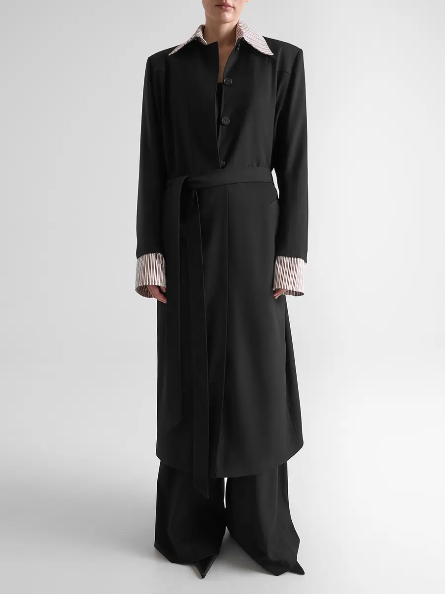 Платье-жакет из вискозы