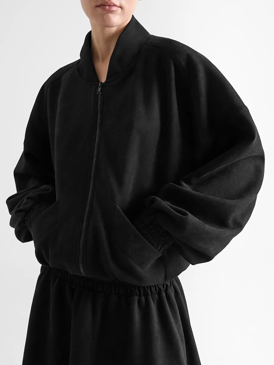 Платье из экозамши