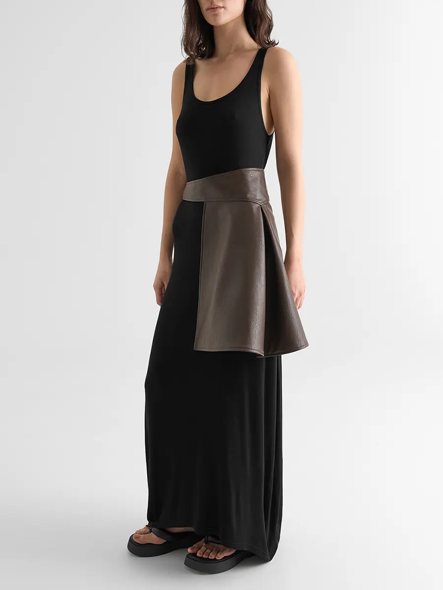 Фартук из экокожи