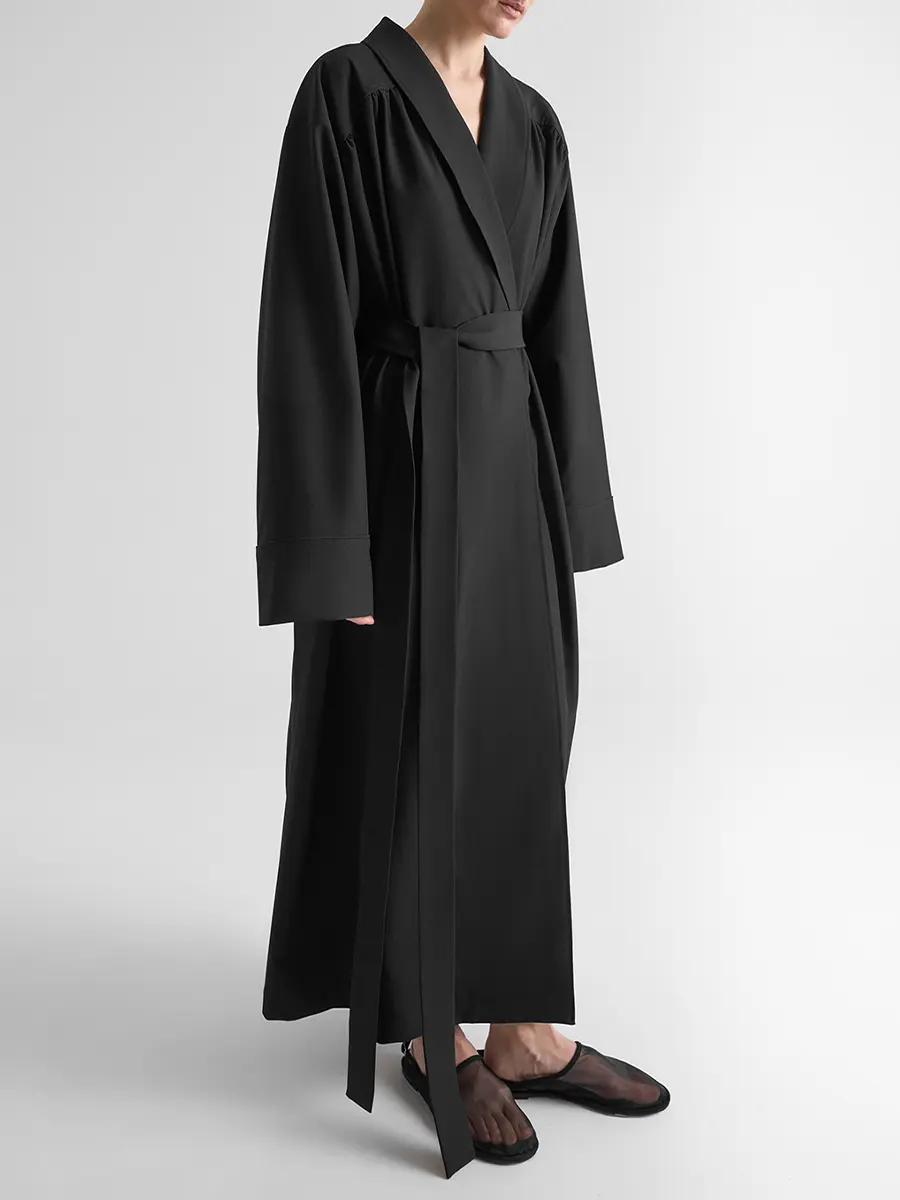 Пиджак-халат однотонное