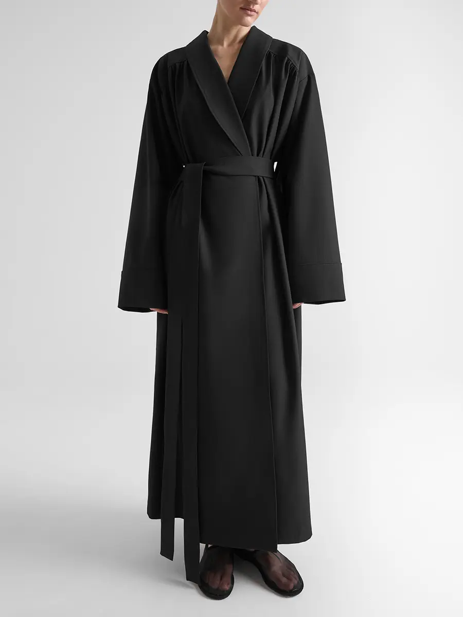 Пиджак-халат однотонное