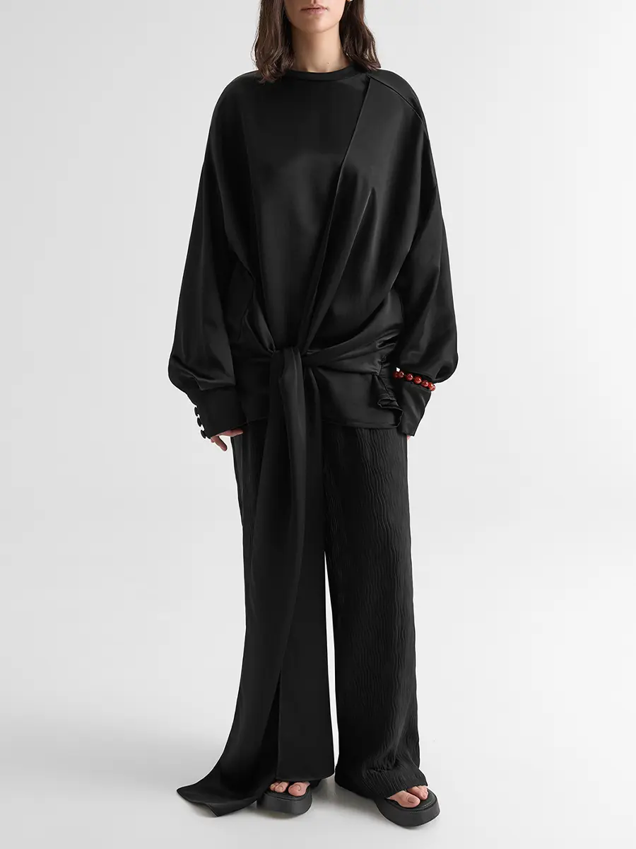 Лонгслив из вискозы