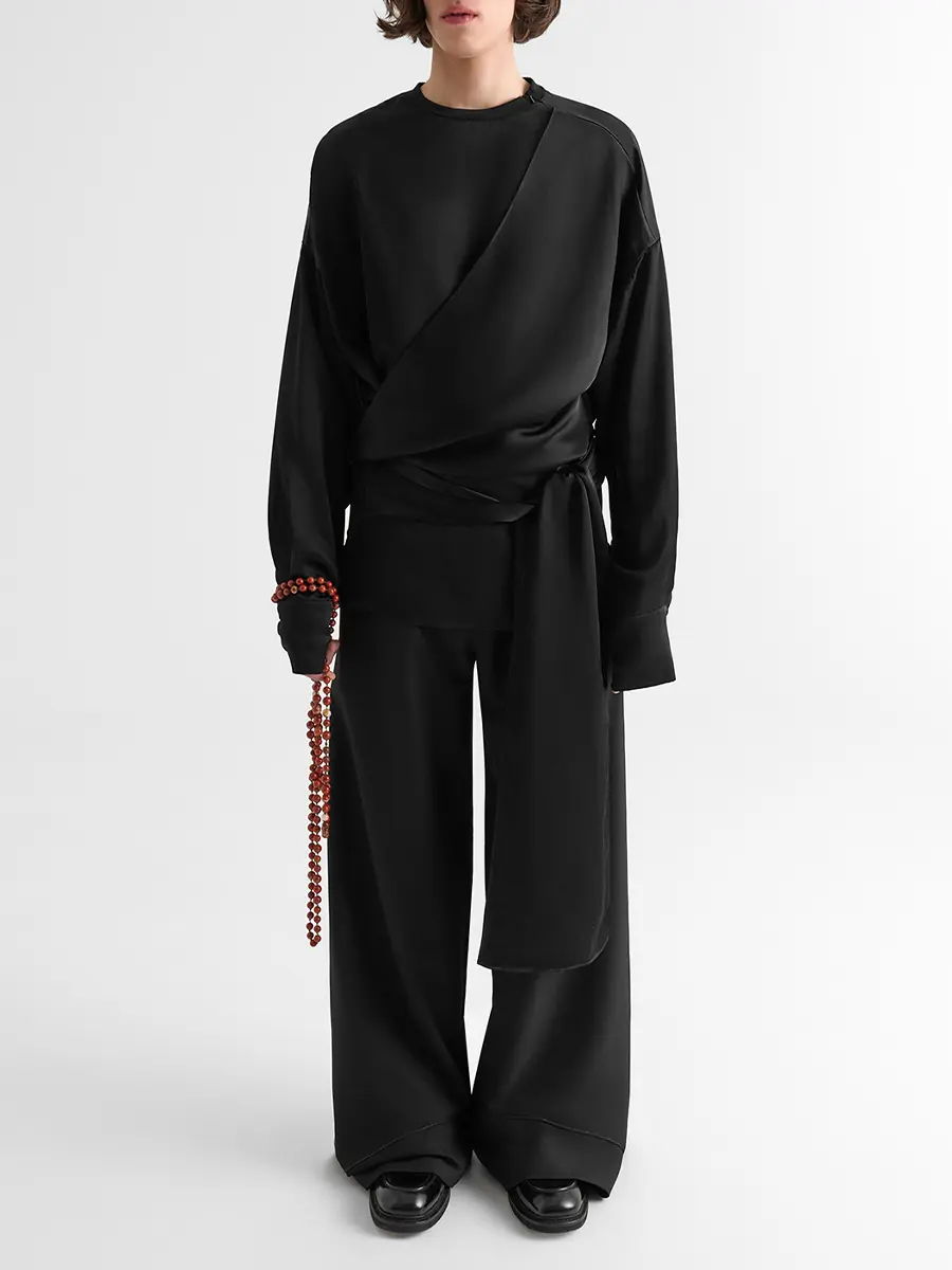 Лонгслив из вискозы