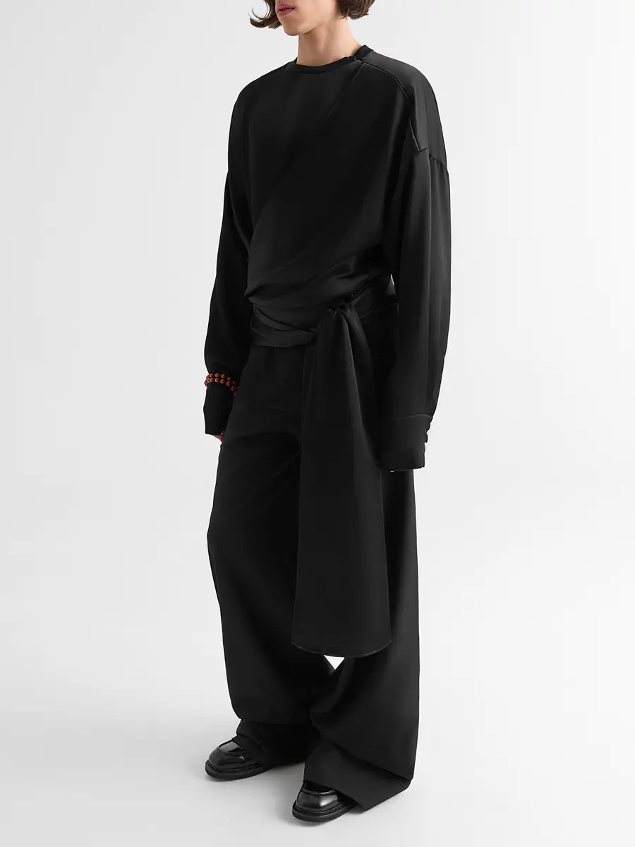 Лонгслив из вискозы