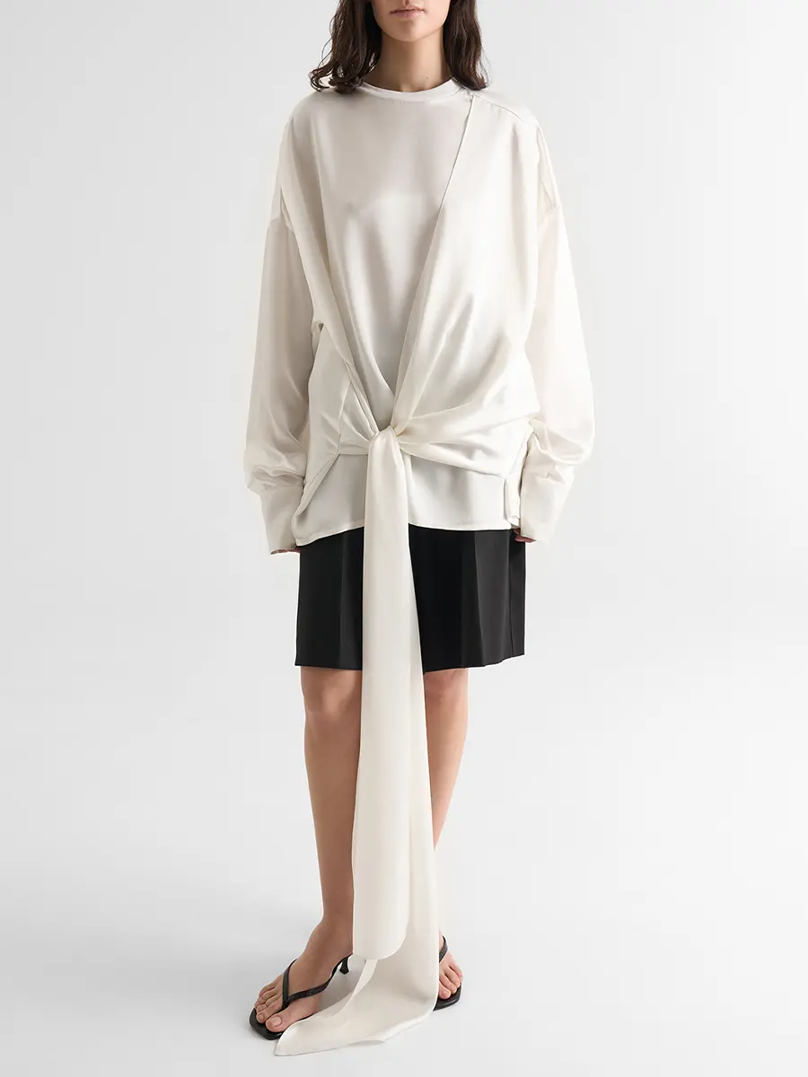 Лонгслив из вискозы