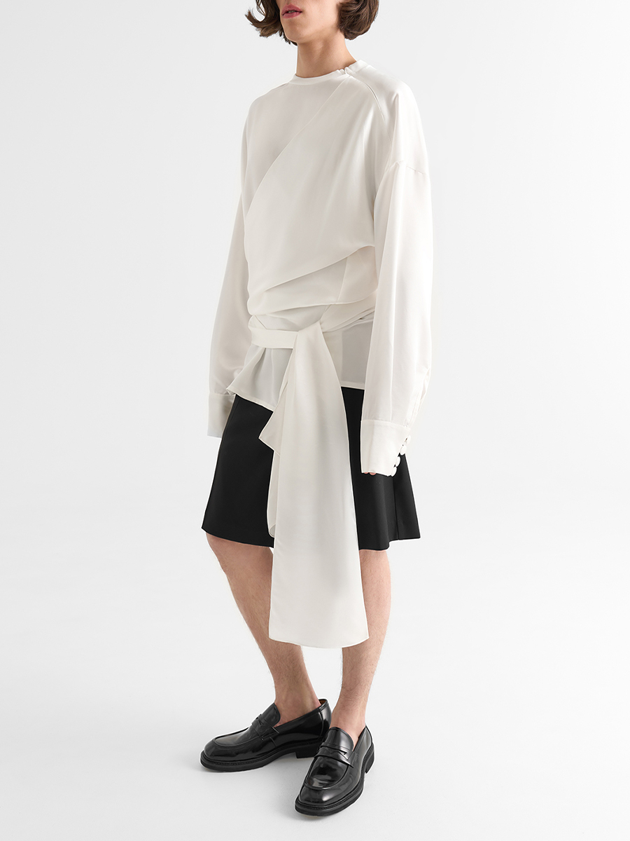 Лонгслив из вискозы