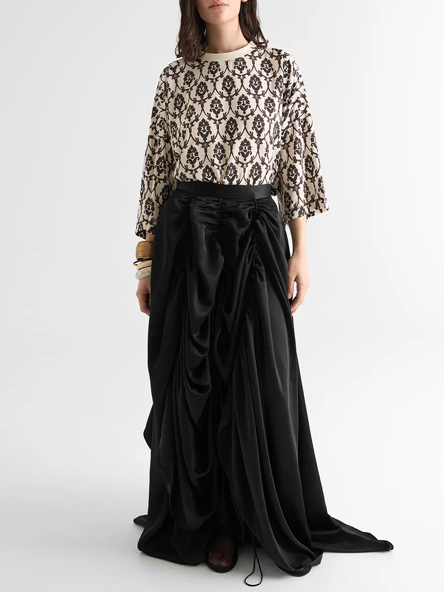 Юбка из вискозы