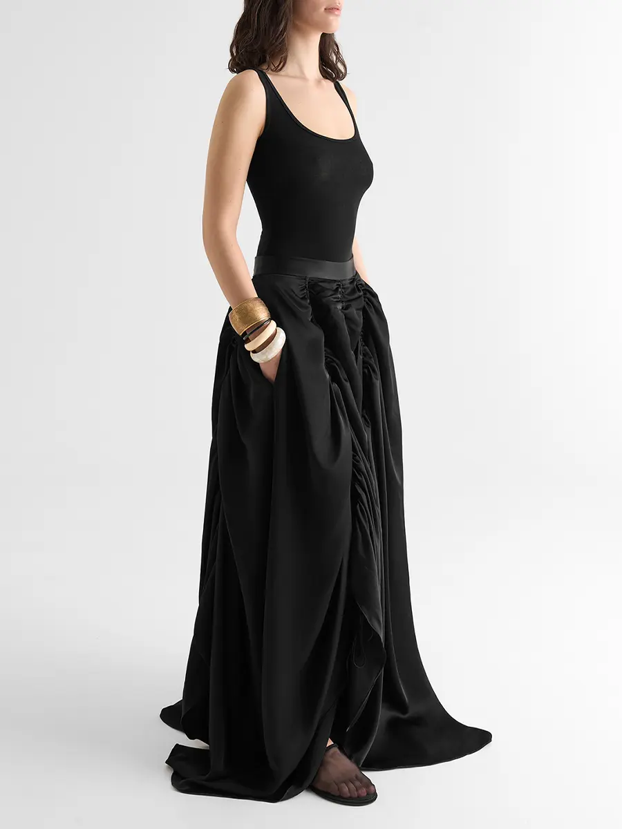 Юбка из вискозы