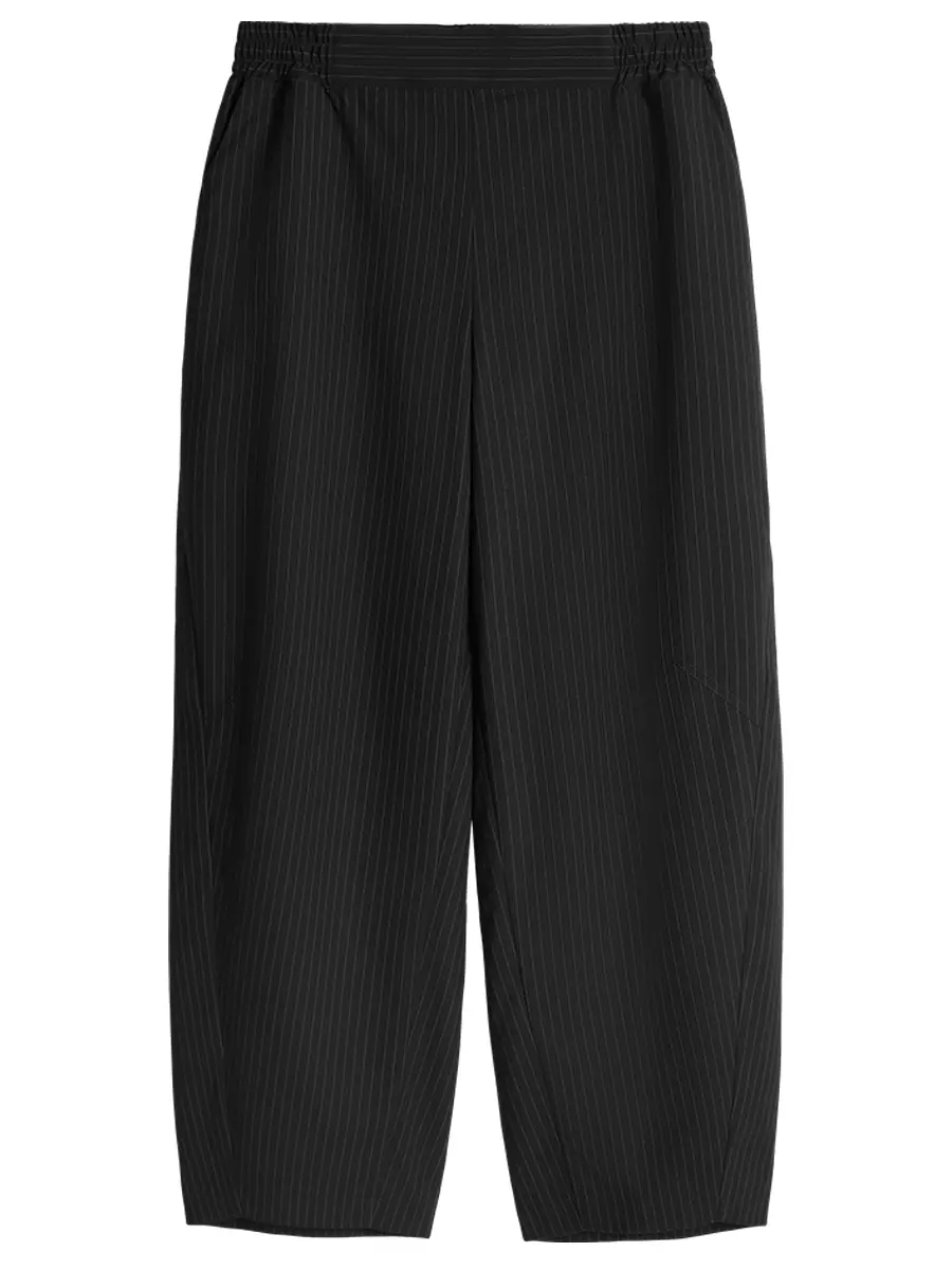 Брюки-бананы в полоску