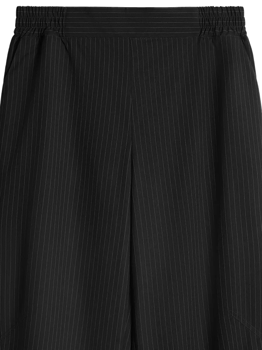 Брюки-бананы в полоску