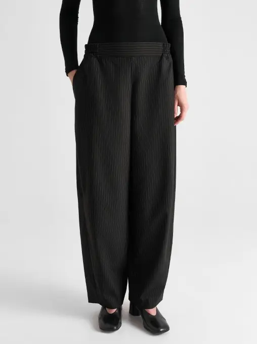 Брюки-бананы в полоску MARÉM