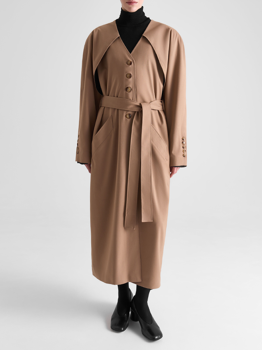 Платье с кокеткой