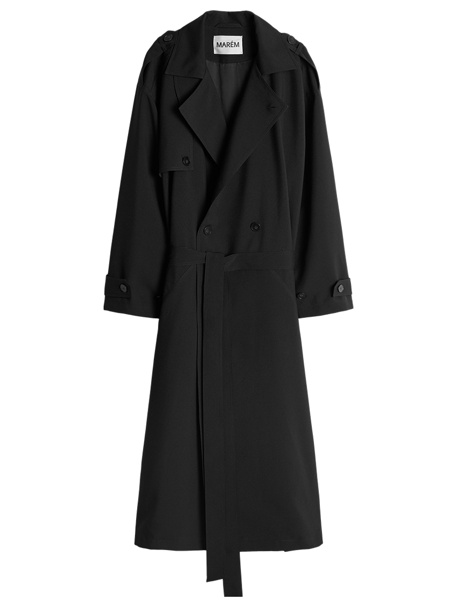 Тренчкот однотонный