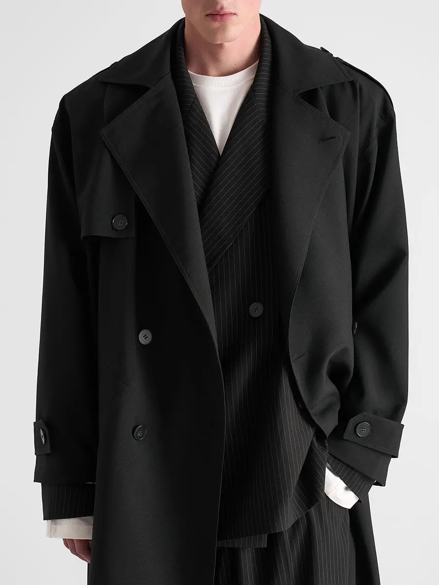 Тренчкот однотонный