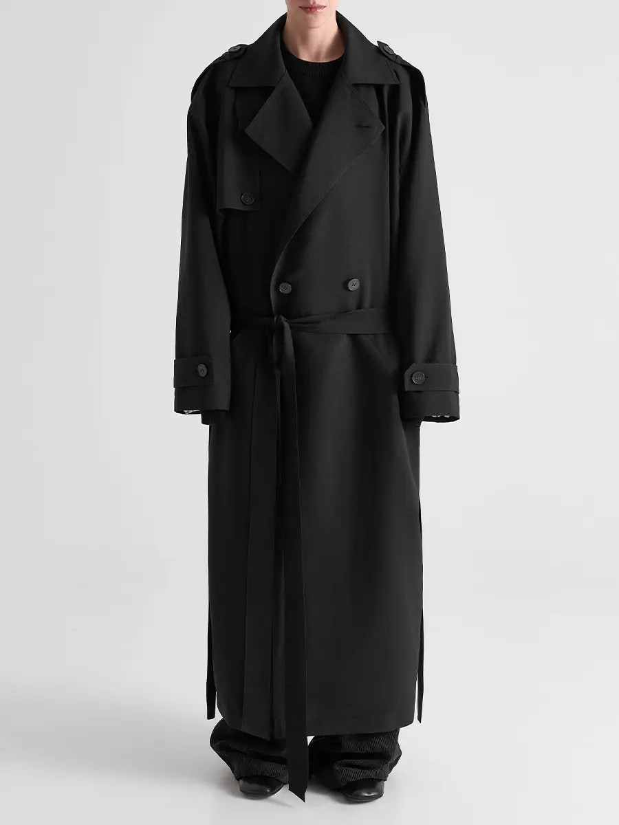 Тренчкот однотонный