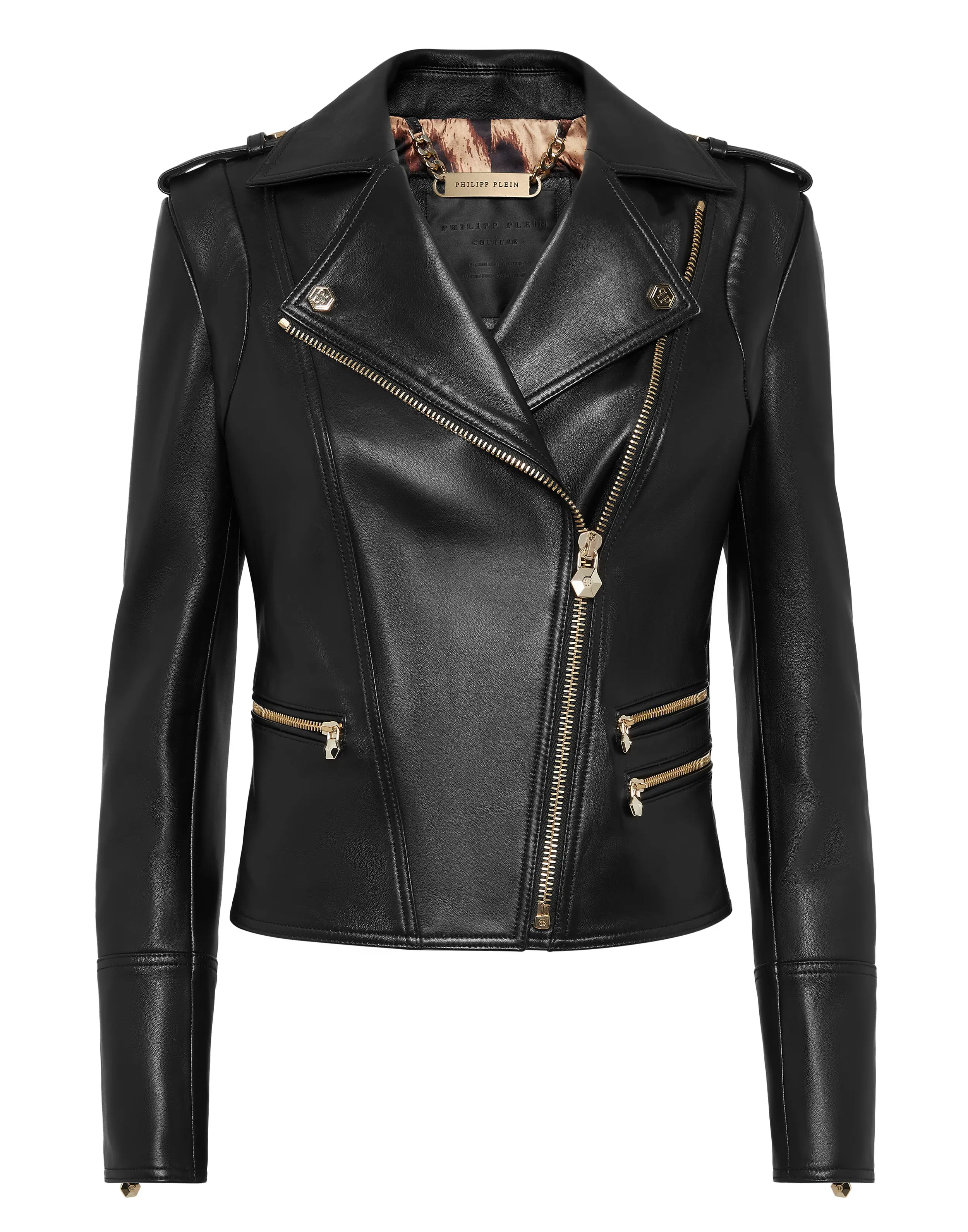 Куртка кожаная