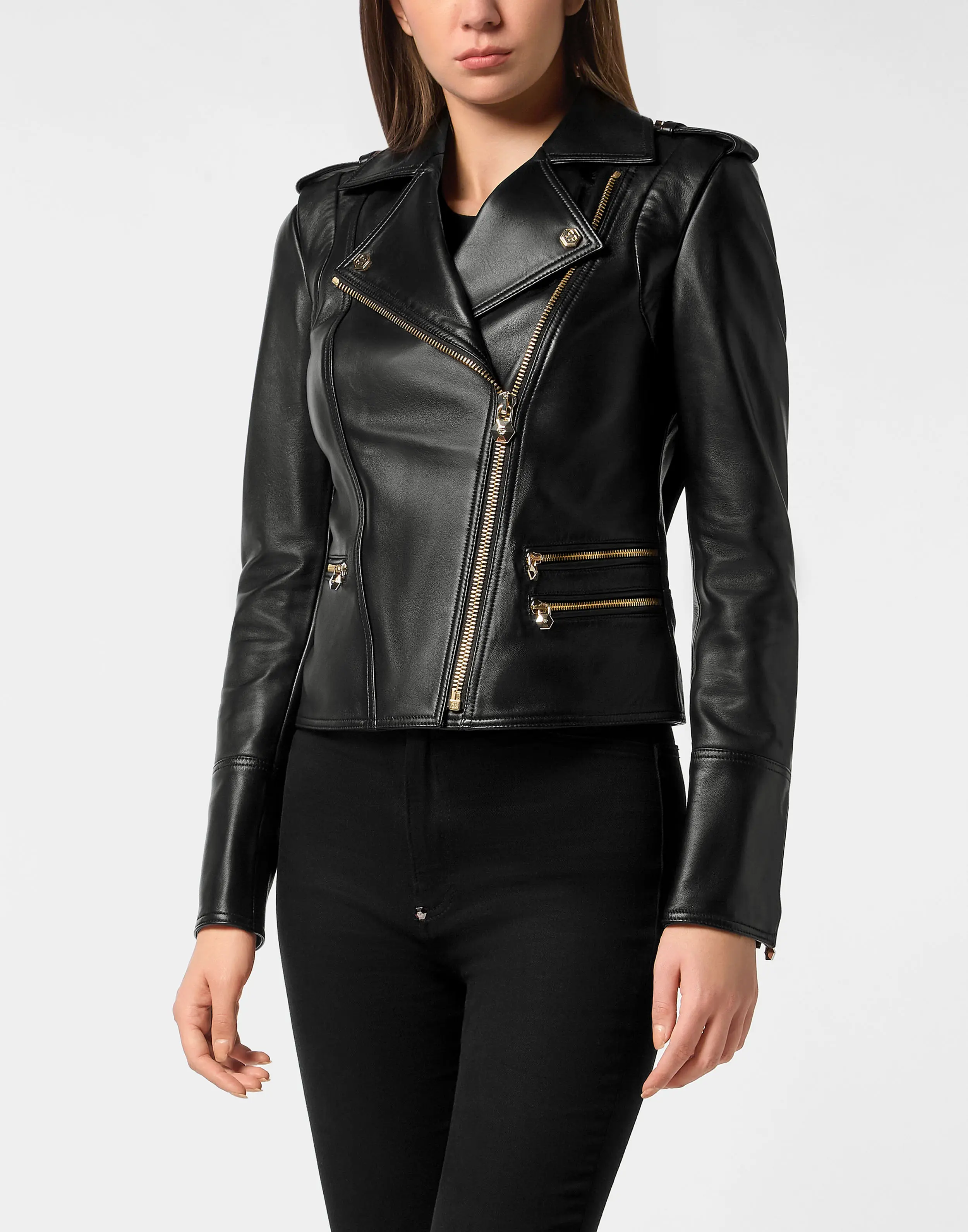 Куртка кожаная