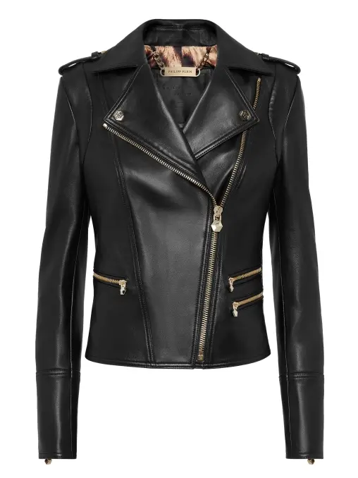 Куртка кожаная PHILIPP PLEIN