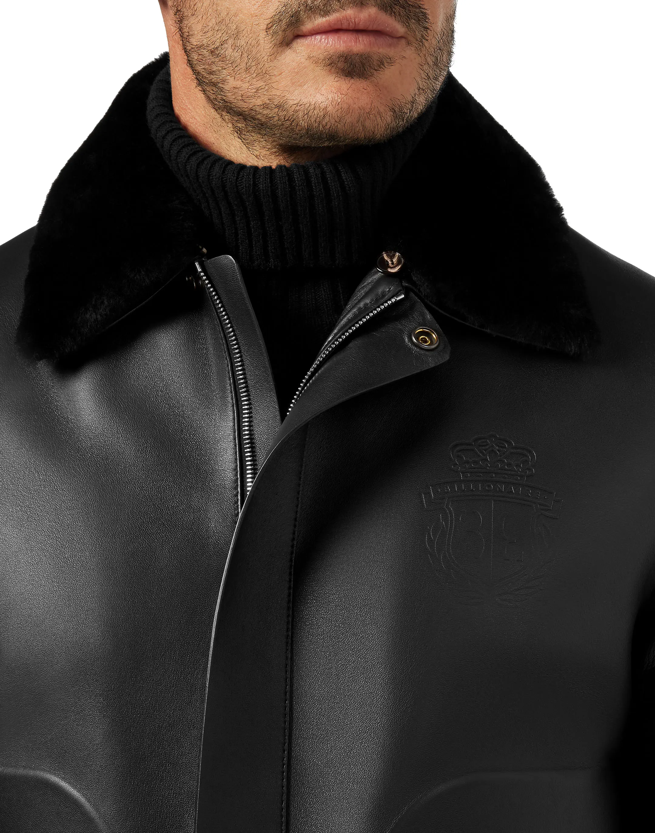 Куртка кожаная