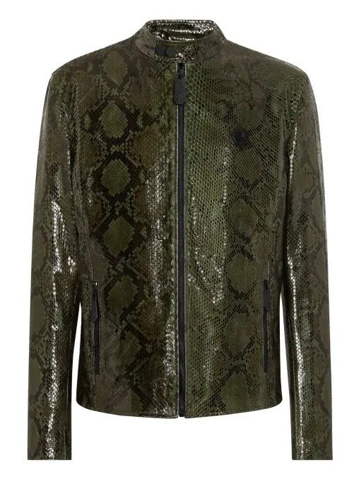 Куртка кожаная PHILIPP PLEIN