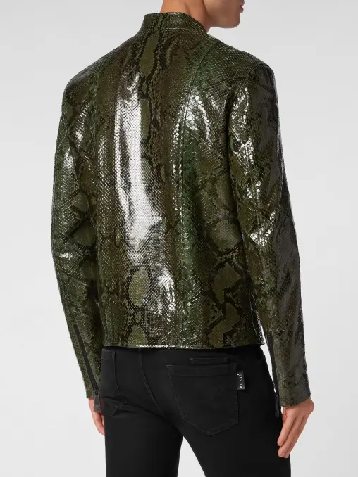 Куртка кожаная PHILIPP PLEIN