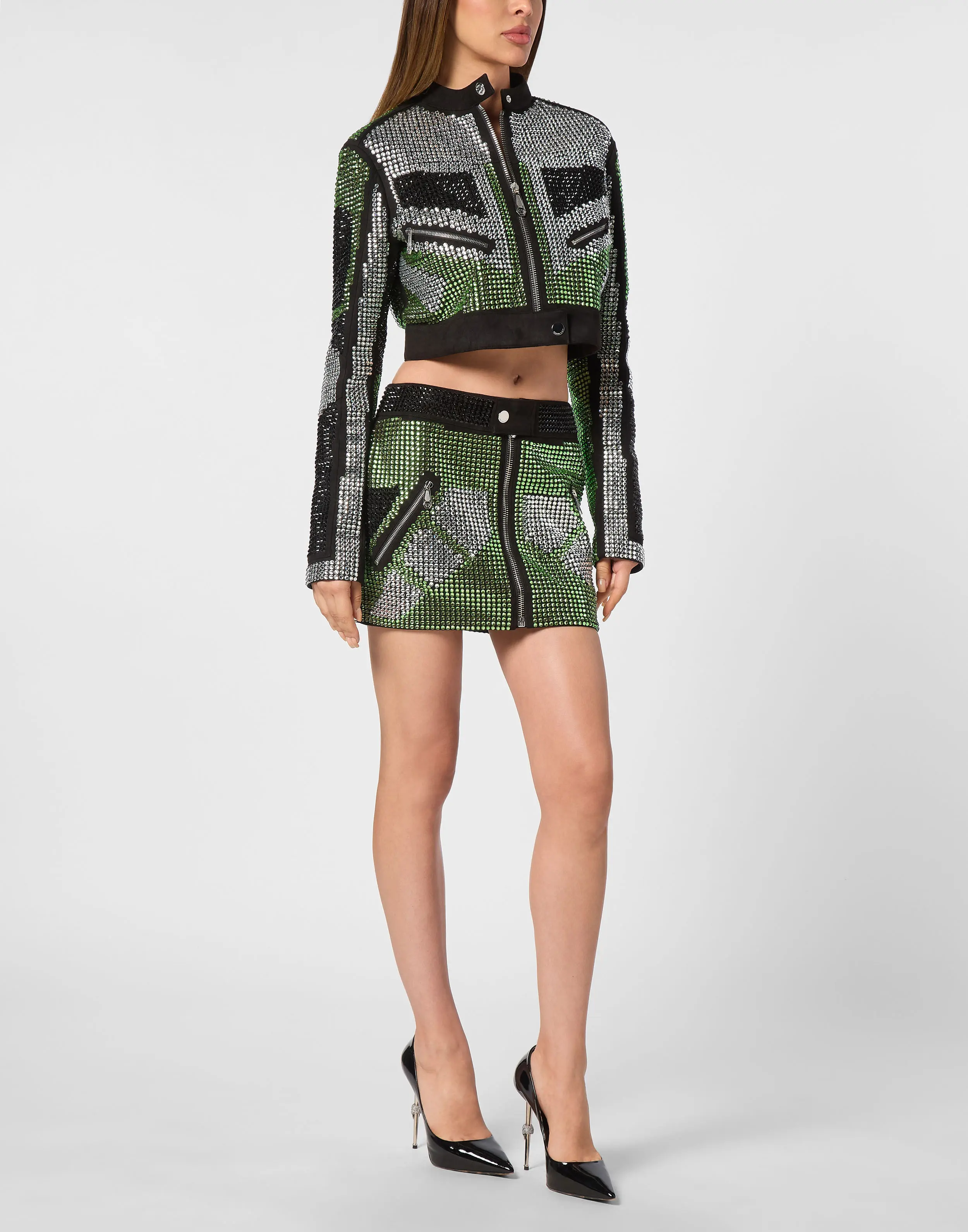 Куртка кожаная