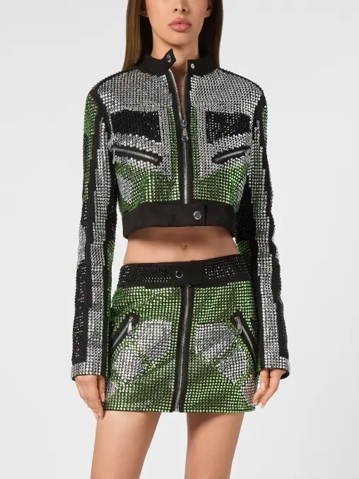 Куртка кожаная PHILIPP PLEIN