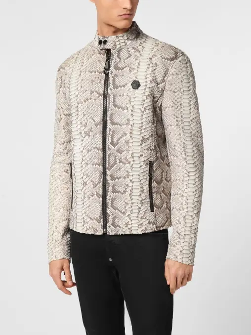 Куртка кожаная PHILIPP PLEIN