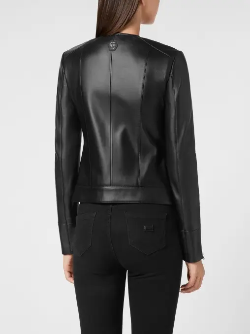 Куртка кожаная PHILIPP PLEIN