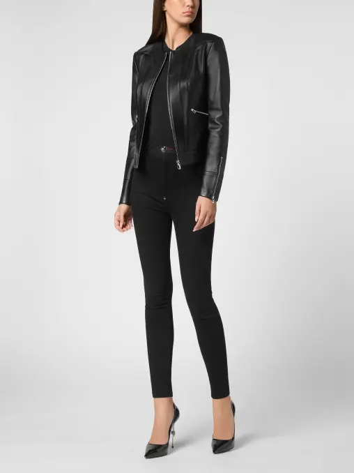 Куртка кожаная PHILIPP PLEIN