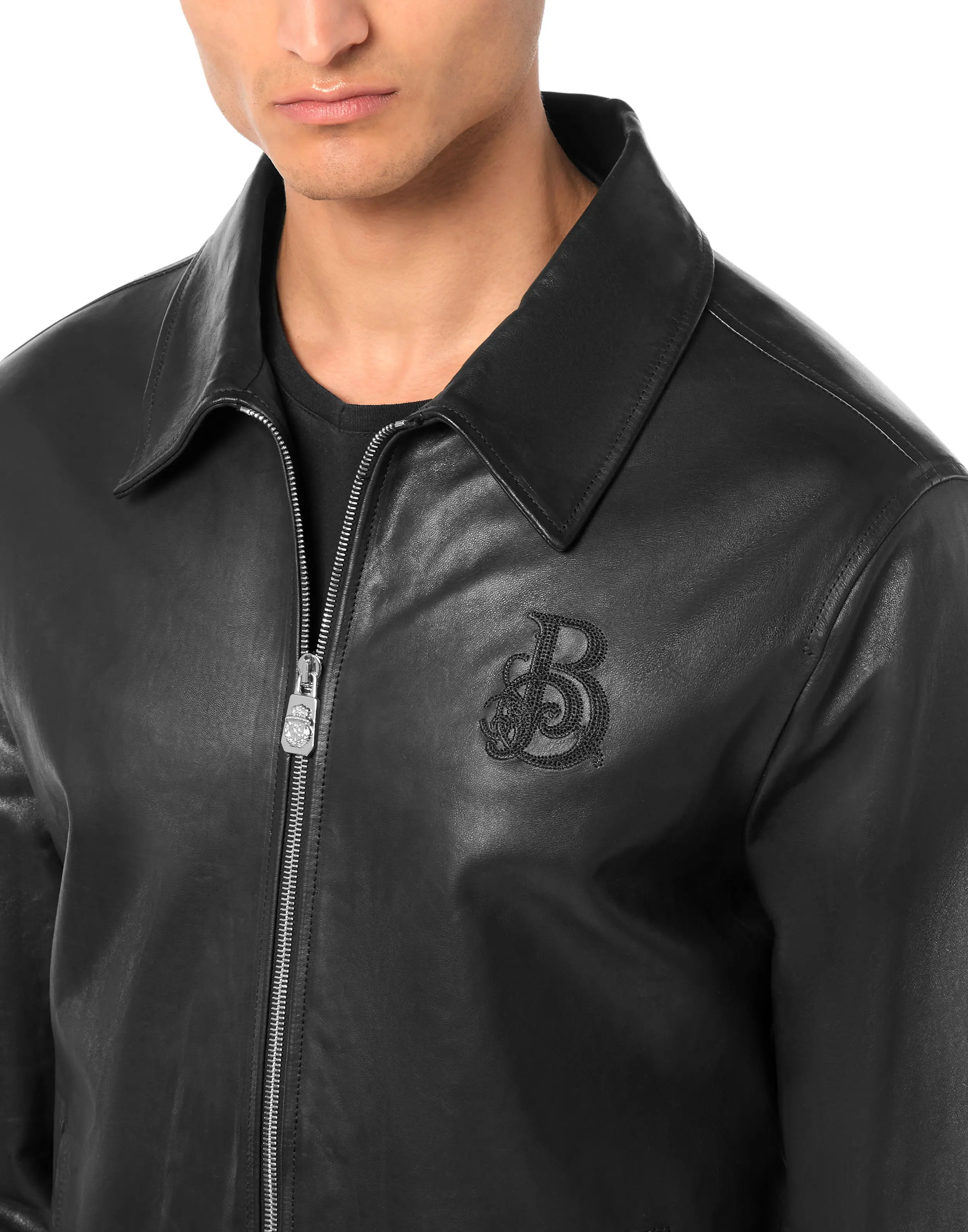 Куртка кожаная