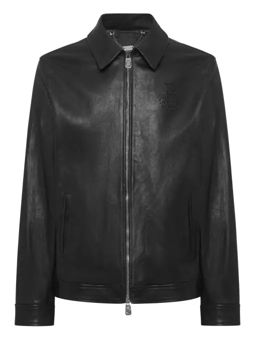 Куртка кожаная BILLIONAIRE