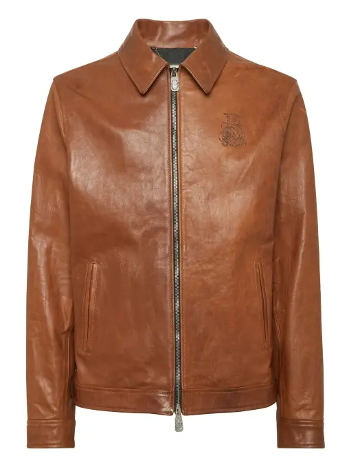 Куртка кожаная BILLIONAIRE