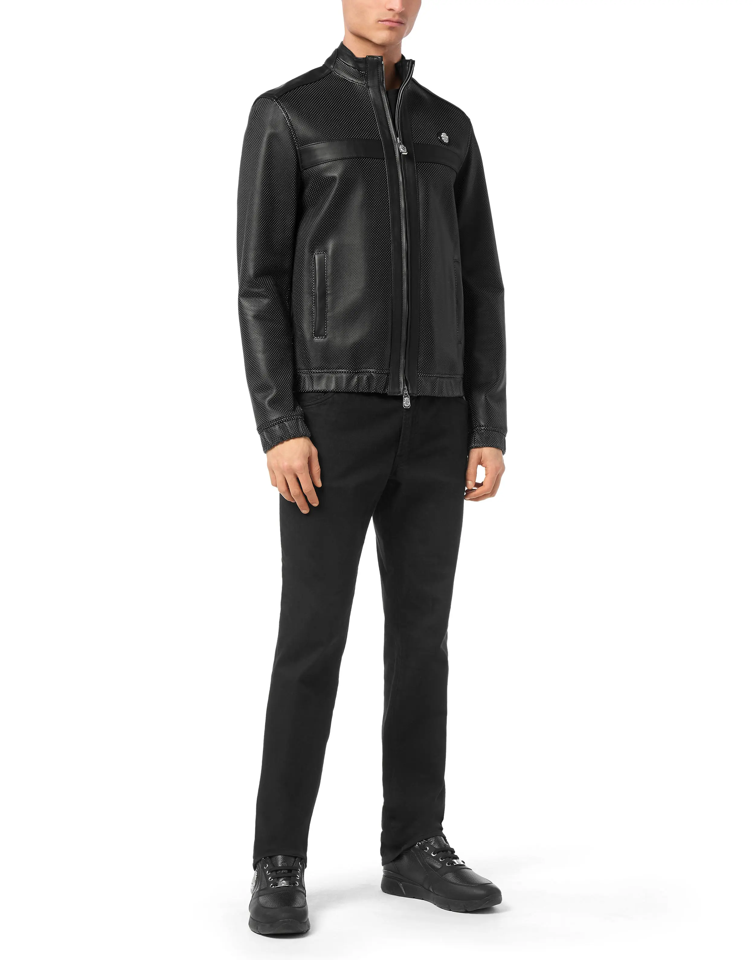 Куртка кожаная